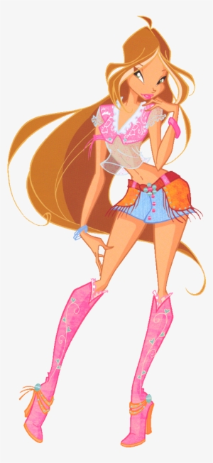 Flora Season 4 Cowgirl - Winx Club Flora Season 4 #1380436