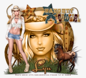 Naughty Cowgirl ♥ - Illustration #1380462 Naughty Cowgirl ♥ - Illustration #1380462