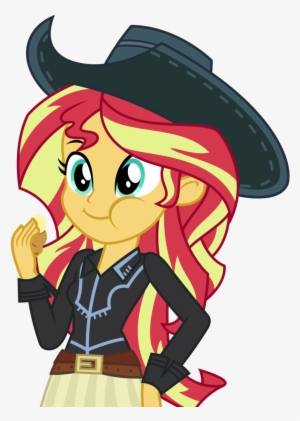 Apple Fritter , Artist - Mlp Eg Sunset Shimmer Cowgirl #1380717