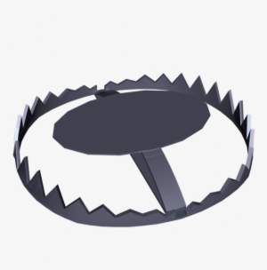 Bear Trap Png - Low Poly Bear Trap #1380903