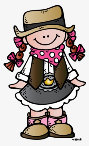 Cowgirl - Melonheadz Clipart Cowboy #1381048