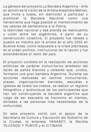 La Génesis Del Proyecto La Bandera Argentina - Credit #1381249
