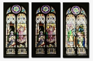 The Greek Cross Appears In Christ's Garments, Even - Stained Glass #1381273