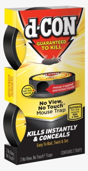 D-con® No View, No Touch™ Trap - D-con 1920098666 Mice Refillable Bait Station #1381404