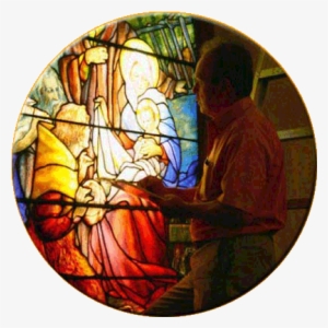 Tiffany Stained Glass Windows Appraisals - Antique New Jersey Stained Glass Window #1381667