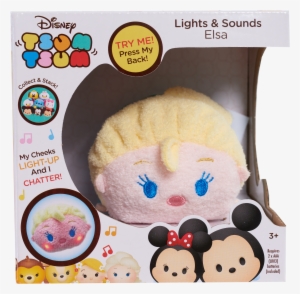 Disney Tsum Tsum Light And Sounds Plush- Disney Elsa #1381773 Disney Tsum Tsum Light And Sounds Plush- Disney Elsa #1381773