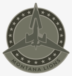 Colorsymbols Montana Lions - U.s. Army Logo Patch Green 3" #1382411