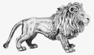 Jarosinski & Vaugoin Silver Figurine Lion #1382565