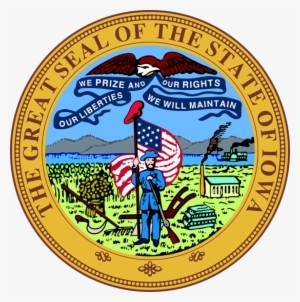 This Is The First In A Series Of Smart Politics Reports - Iowa Seal #1382764