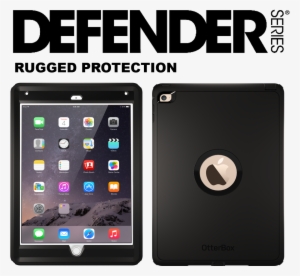 From The Manufacturer - Apple Ipad Air 2 Otterbox Defender Case - Black #1382784