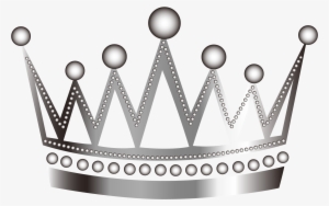 Vector Silver Crown Material - Silver Prince Crown Png #1383357