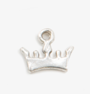 Silver Petite Crown Charm - Silver #1383518