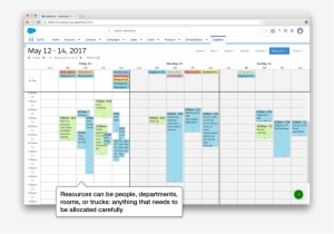 Resource Scheduling In Salesforce Lightning - Calendar #1383967