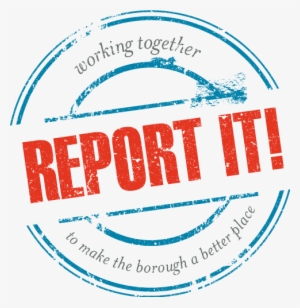 Abc Report It Stamp Logo - Report Anti Social Behaviour #1384150