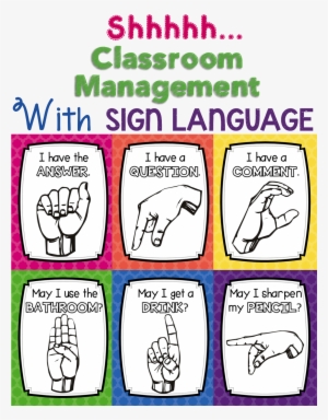 Sign For Bathroom In Sign Language - Sign Language For Classroom Management #1384157