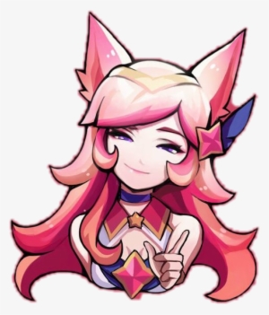 Ahri Starguardian Leagueoflegends Freetoedit - Mc Ahri Star Guardian #1384207
