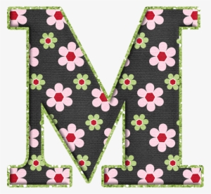 Alfabeto De Florecitas Rosas De Eduarda Cavalcanti - Cake #1385071