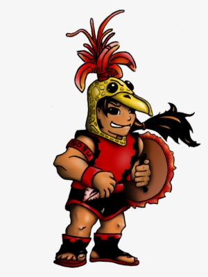More Like Sdsu Aztec Warrior Chibi By Evoluzione - Aztec Warrior Png #1385183