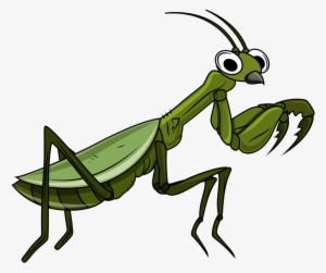 Svg Library Download Grasshopper Cartoon Clip Art Transprent - Scary Grasshopper Clipart #1385449