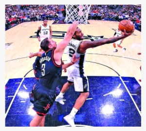 Kawhi Leonard Aportó 22 Puntos A La Victoria De San - Slam Dunk #1385578