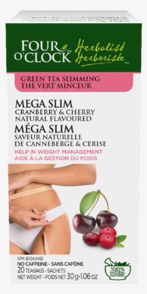 Mega Slim Cranberry & Cherry - Four O' Clock Tea Mega Slim Cranberry #1386203