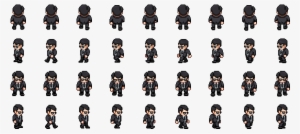 Fbi Walk Cycle - Top Down Walk Cycle #1386387