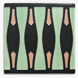 Hourglass Border, Pale Green - Green #1386456
