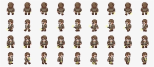 Professor Walk Cycle No Hat - Sprite Sheet Walk Cycle 8 Bit #1386668