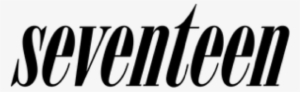 Seventeen - Seventeen Magazine Logo Black #1386986