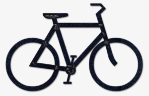 Bicycle Clipart Simple Bike - Simple Picture Of A Bike #1387449