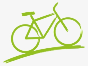 Bike Icon-01 - Bicycle Icon Green #1387477