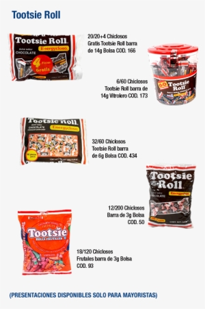 Tutsi Roll, Tootsie Roll Productos Corporativo - Tootsie Roll #1387498