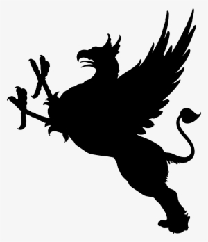 This Free Icons Png Design Of Vintage Griffin Silhouette #1387788