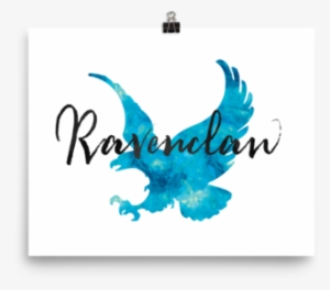 Ravenclaw Hogwarts House Pride Art Print - Hogwarts School Of Witchcraft And Wizardry #1388027