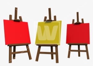 Painting Easels Png - Painting Stand Png #1388343