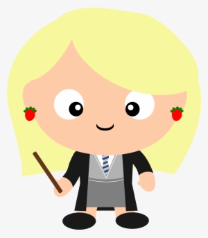 Hogwarts' Ravenclaw House Luna Lovegood From Harry - Harry Potter Characters Clipart #1388420
