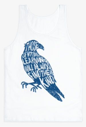 Those Of Wit And Learning Will Always Find Their Kind - Ravenclaw Raven Those Of Wit #1388798