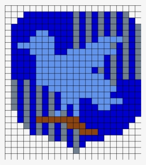 Ravenclaw Crest Perler Bead Pattern / Bead Sprite - Ravenclaw Crest Perler Beads #1389052