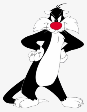 Watching Looney Tunes - Sylvester The Cat Png #1389734
