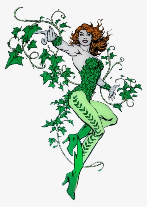Poison Ivy Character Lensed Emblem - Family Guy Poison Ivy #1389849