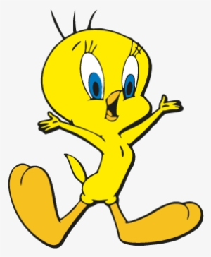 Looney Toons Vector, Looney Toons In - Tweety Bird Happy #1389871