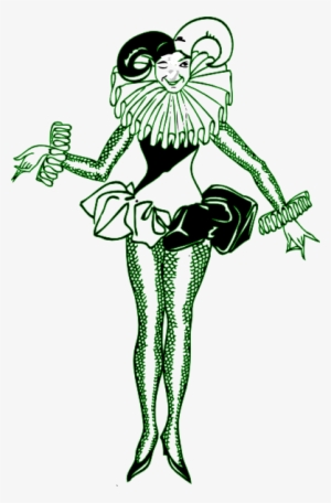 Harlequin Clown #1390084