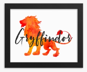 Gryffindor Hogwarts House Pride Art Print - Hogwarts Houses Art #1390134