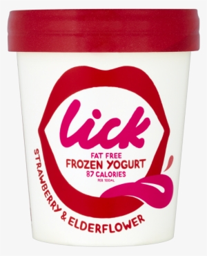 Strawberry & Elderflower - Sugar Free Frozen Yogurt Uk #1390212