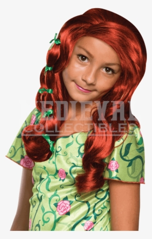 Dc Superhero Girls Poison Ivy Wig - Girl's Poison Ivy Wig #1390894