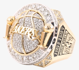 Each And Every Ring Is Adorned With A Piece Of The - Nba Ring Lakers #1391265