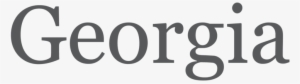 Seth Barham Design Crash Course On Fonts Georgia - Georgia Type #1391464