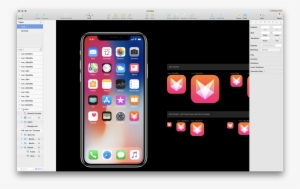 Iphone Itunes Store Icon Png Clipart Free Library - Tech21 Evo Check Cover For Iphone X - White/clear #1392668