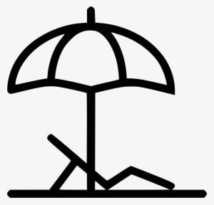 Beach Umbrella Trip Island Chair Comments - Beach Umbrella Icon Png #1392867
