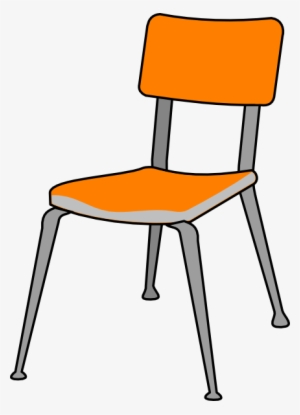 Empty - Student Chair Clip Art #1393681